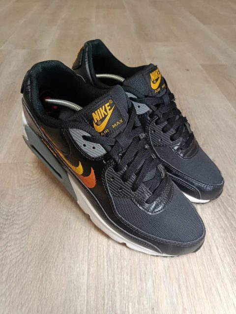 Nike Air Max 90 Black Orange Yellow 44 р. (28.5 см) Оригінал