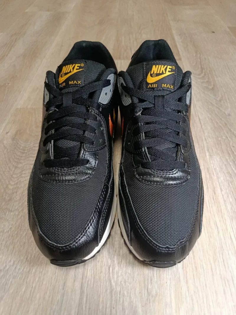 Nike Air Max 90 Black Orange Yellow 44 р. (28.5 см) Оригінал — фото 3