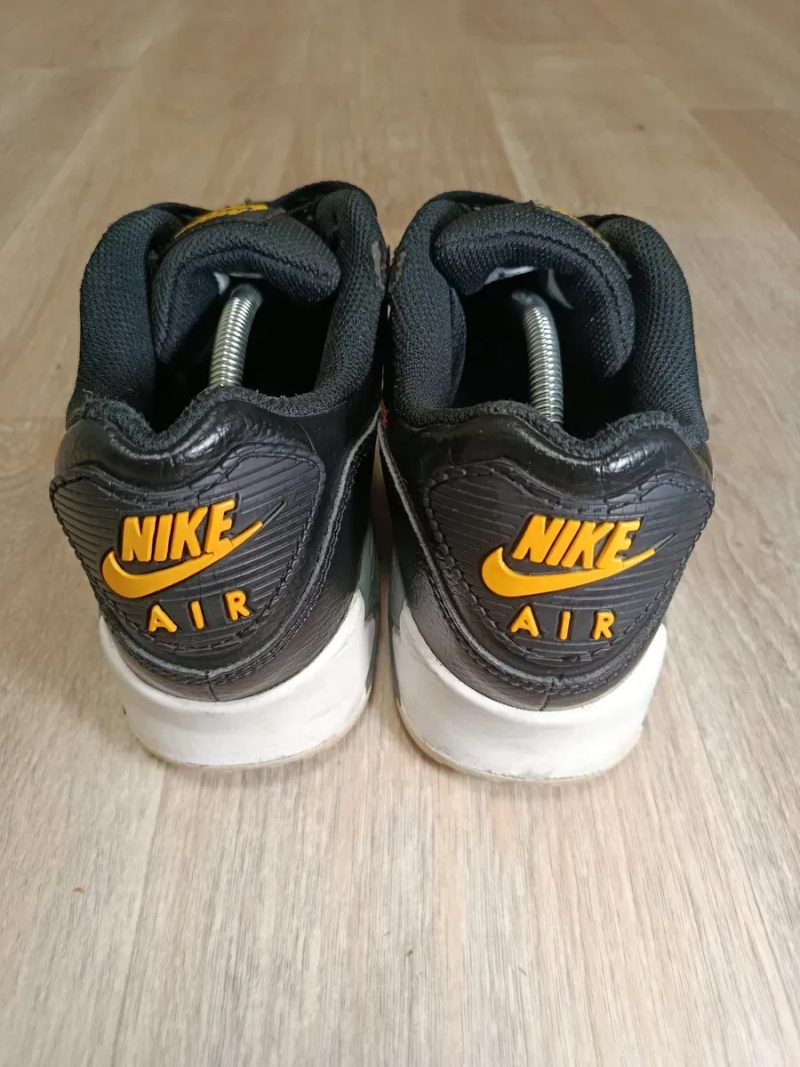 Nike Air Max 90 Black Orange Yellow 44 р. (28.5 см) Оригінал — фото 5