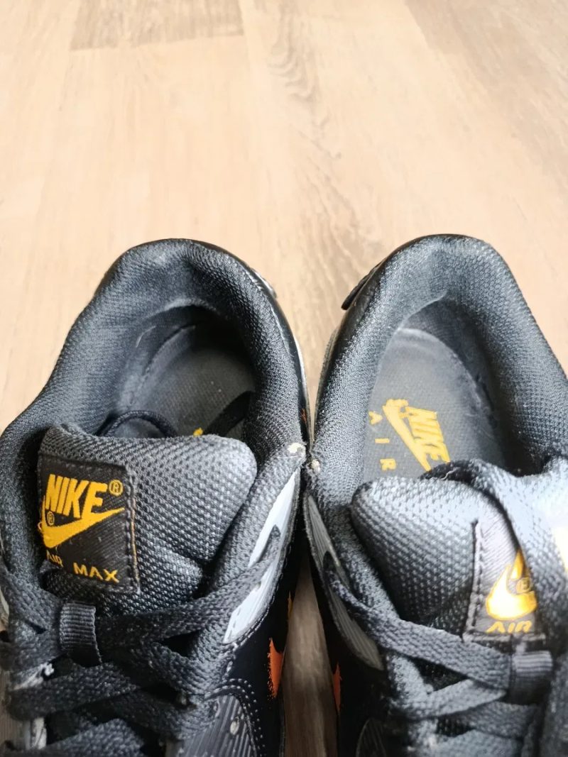Nike Air Max 90 Black Orange Yellow 44 р. (28.5 см) Оригінал — фото 8