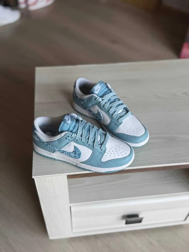 Nike Dunk Low Essential Blue Pisley. Жіночі кросівки. Оригінал. Демісезон — фото 2
