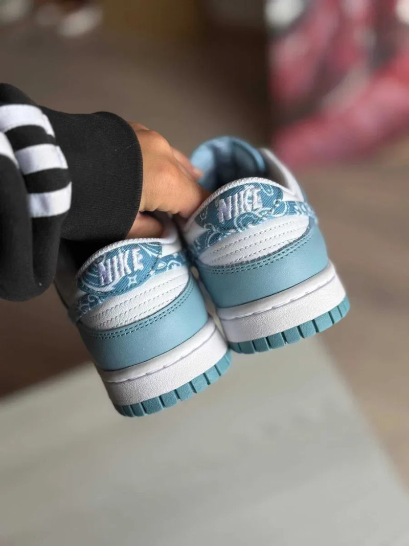 Nike Dunk Low Essential Blue Pisley. Жіночі кросівки. Оригінал. Демісезон — фото 3