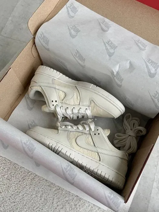 Nike Dunk Low Lace Pack Beige Regal жіночі кросівки найк данк бежеві — фото 2