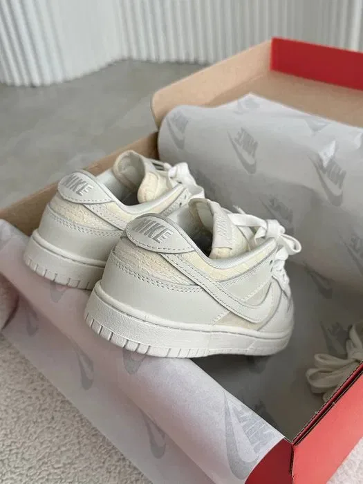 Nike Dunk Low Lace Pack Beige Regal жіночі кросівки найк данк бежеві — фото 3