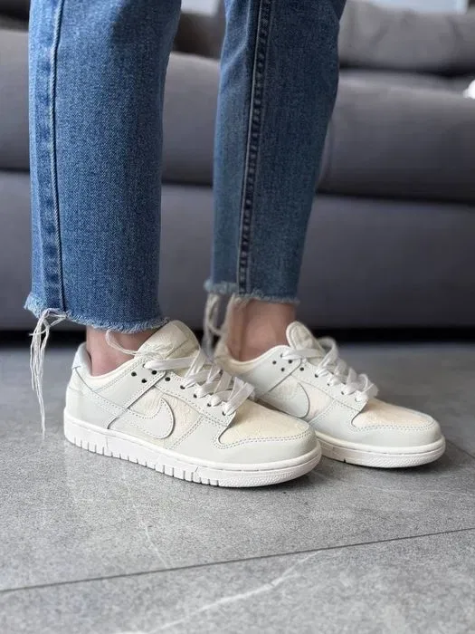 Nike Dunk Low Lace Pack Beige Regal жіночі кросівки найк данк бежеві — фото 4