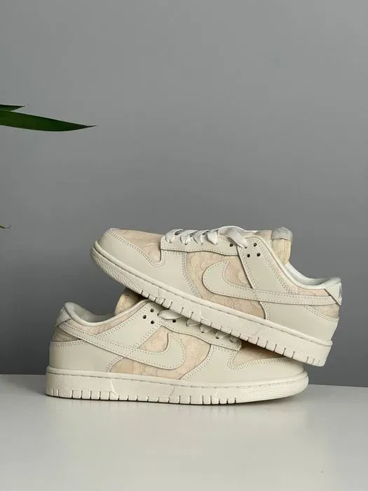 Nike Dunk Low Lace Pack Beige Regal жіночі кросівки найк данк бежеві — фото 7