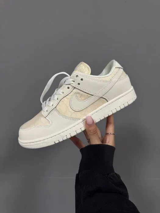 Nike Dunk Low Lace Pack Beige Regal жіночі кросівки найк данк бежеві — фото 8