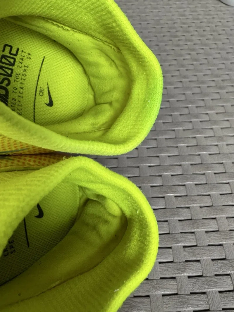 Nike Mercurial бутсы копы сороконожки 43 размер футбольные желтые — фото 4