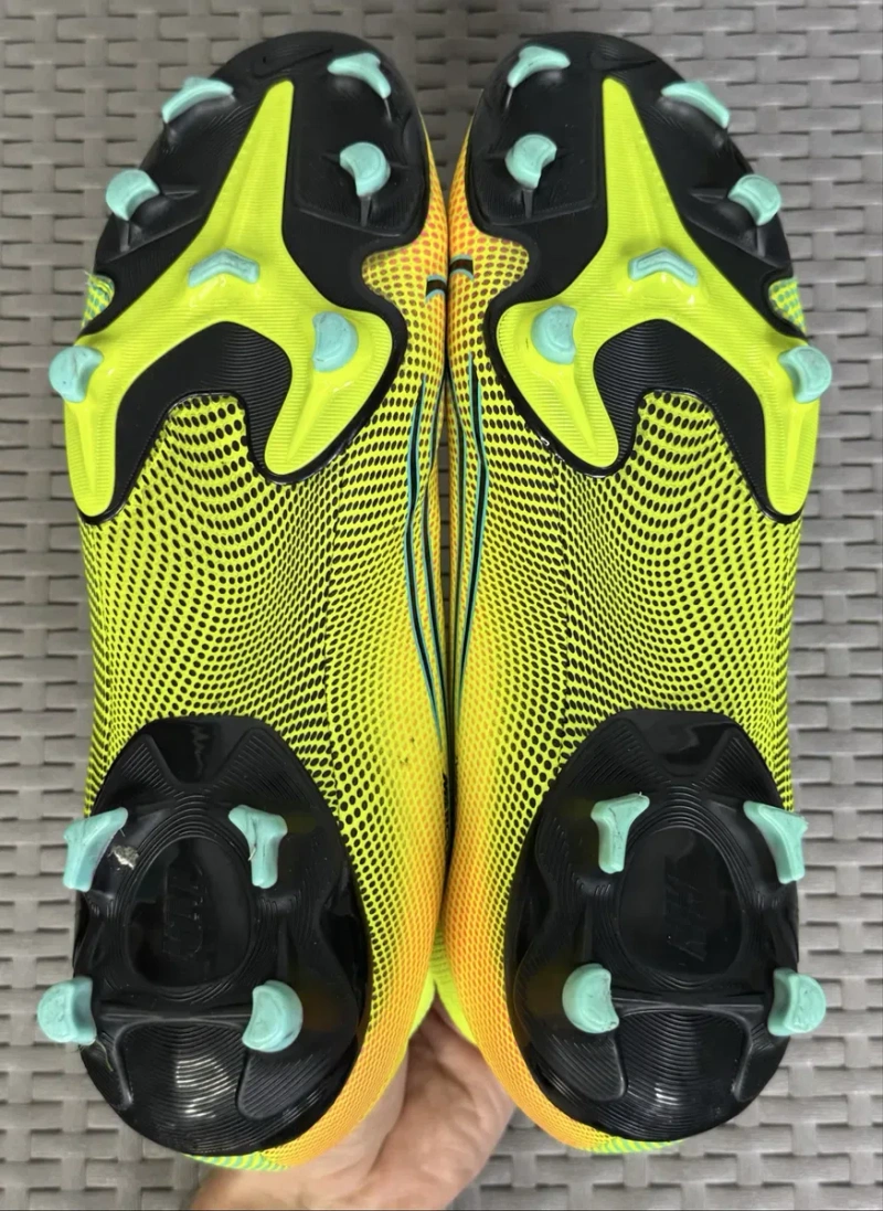 Nike Mercurial бутсы копы сороконожки 43 размер футбольные желтые — фото 6