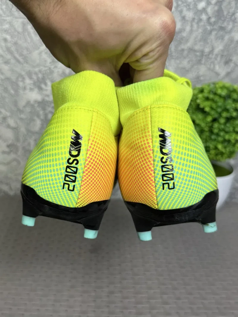 Nike Mercurial бутсы копы сороконожки 43 размер футбольные желтые — фото 7