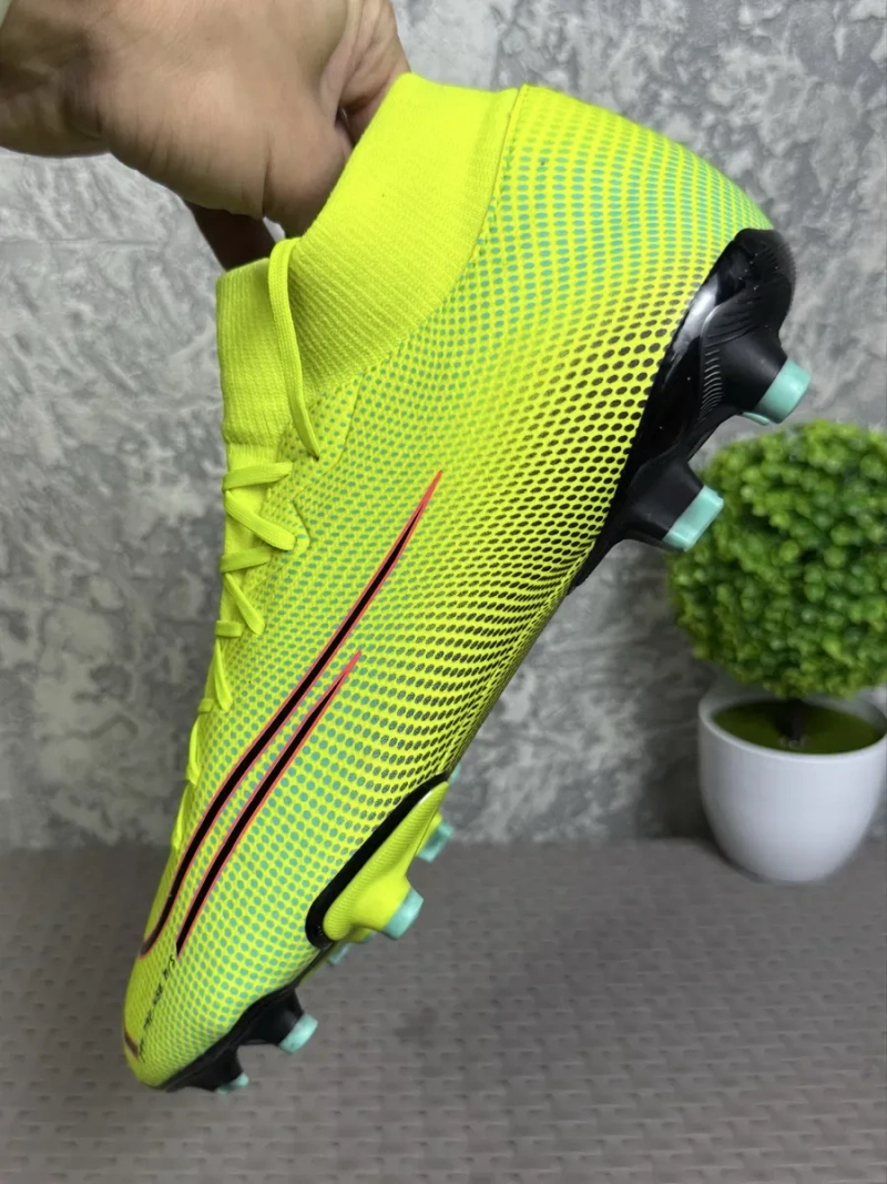 Nike Mercurial бутсы копы сороконожки 43 размер футбольные желтые — фото 8