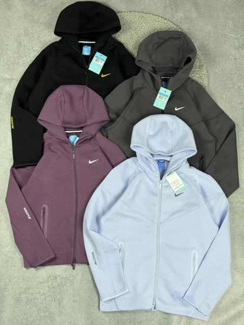 Nike Nocta Full-Zip Hoodie  , зіп худі нокта чорна, зелена, голуба, бардова