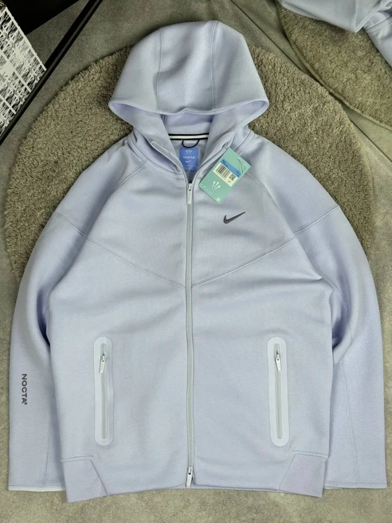 Nike Nocta Full-Zip Hoodie  , зіп худі нокта чорна, зелена, голуба, бардова — фото 8