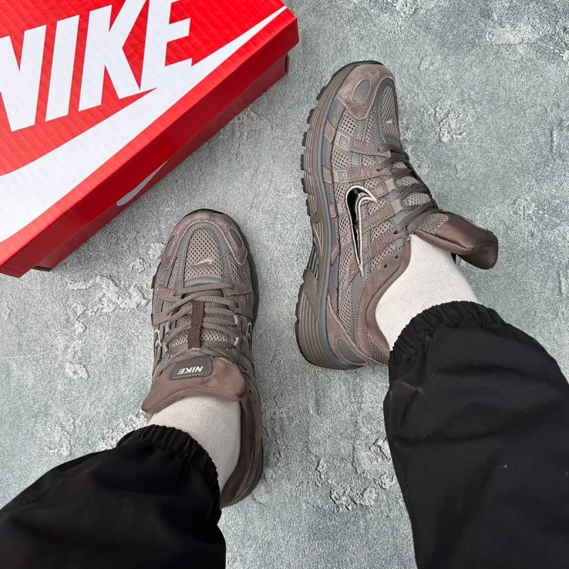 Nike P-6000 brown — фото 6