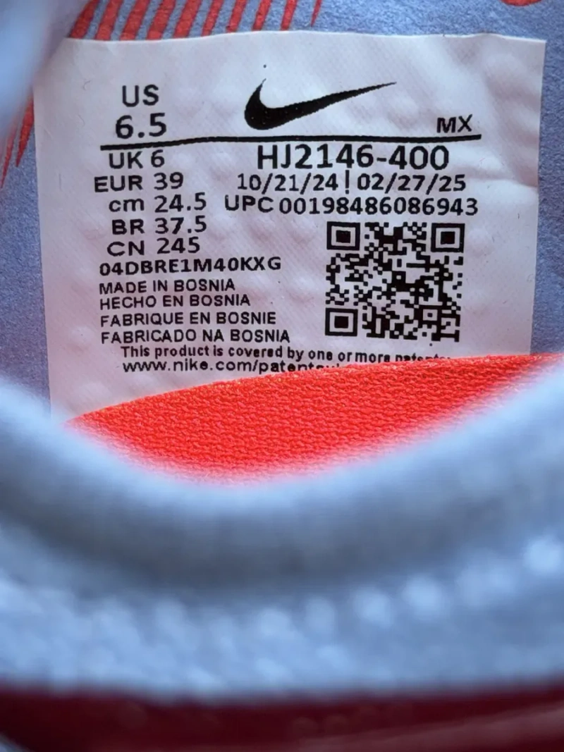 Nike Phantom 6 Low Elite Fg оригінал бутси чоловічі розмір 39 (24.5см) нові HJ2146-400 — фото 8