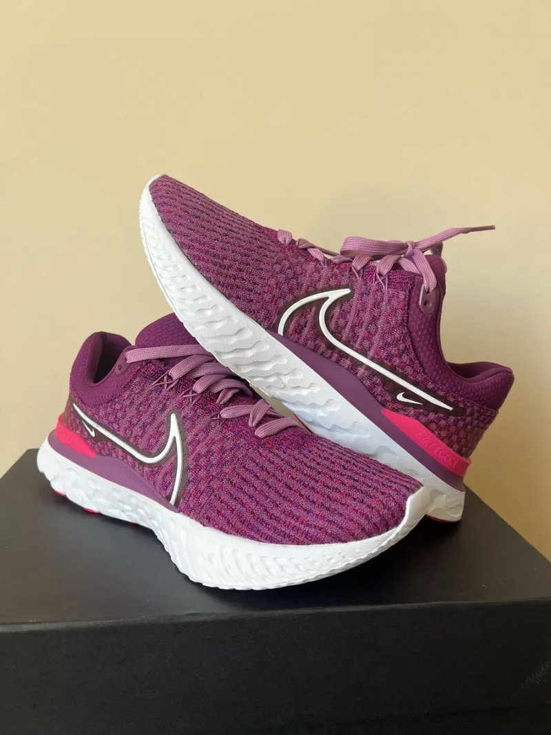 Nike React Infinity Run Flyknit 3 Violet Original — фото 2