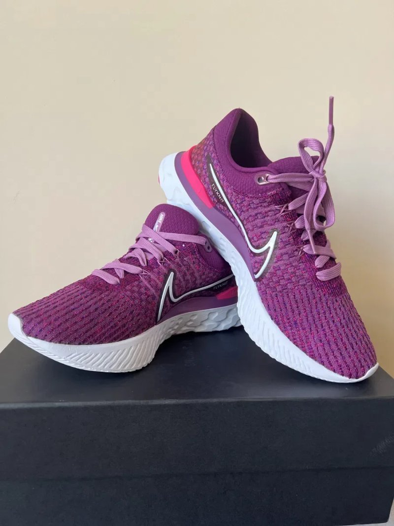 Nike React Infinity Run Flyknit 3 Violet Original — фото 5