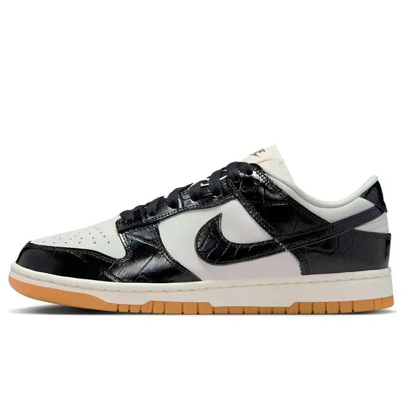 Nike SB Dunk Low Black Croc — фото 2