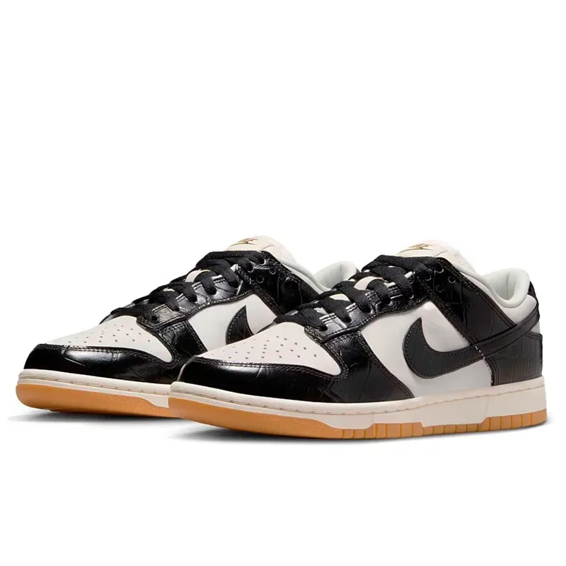 Nike SB Dunk Low Black Croc — фото 3