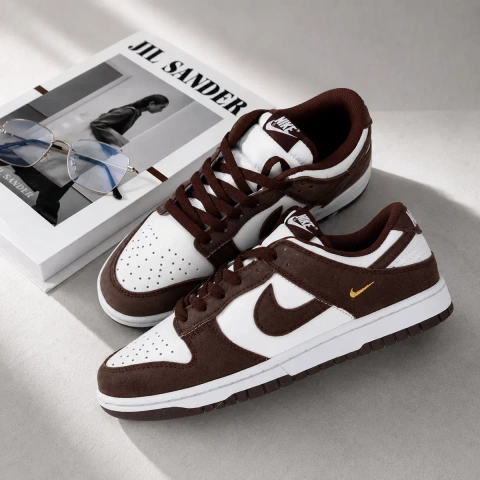 Nike SB Dunk Low Sail Brown жіночі кросівки найк сб данк коричневі
