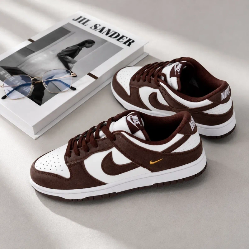 Nike SB Dunk Low Sail Brown жіночі кросівки найк сб данк коричневі — фото 2