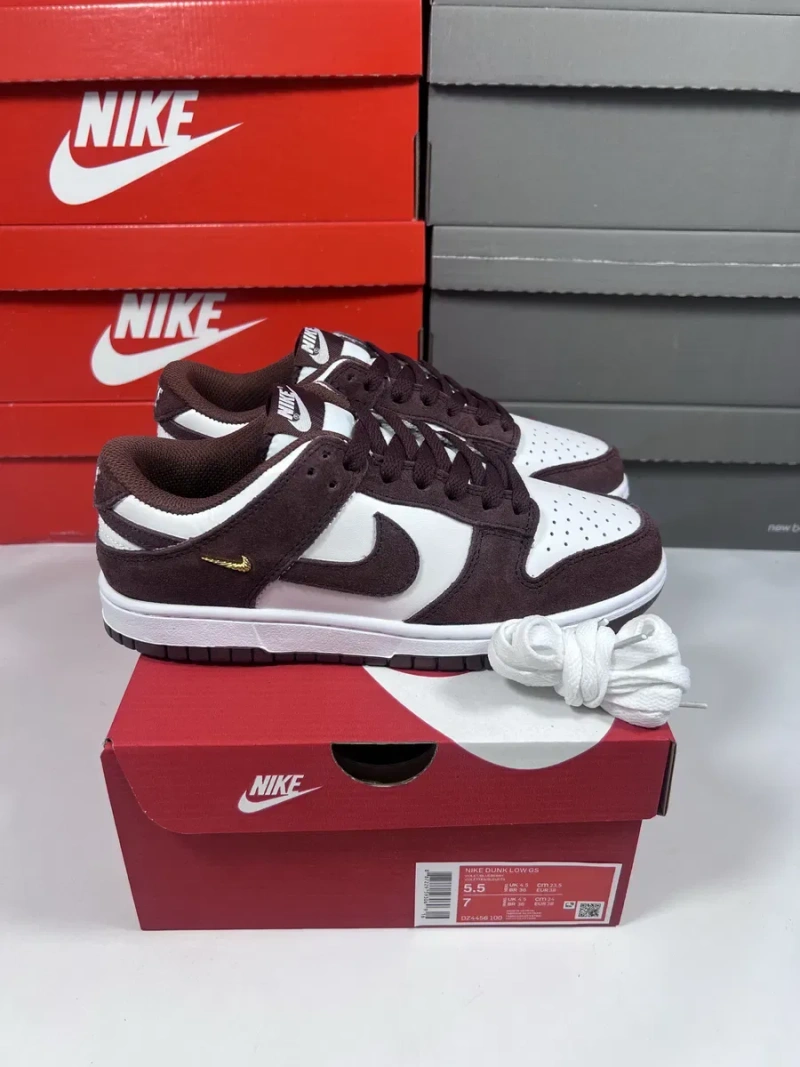 Nike SB Dunk Low Sail Brown жіночі кросівки найк сб данк коричневі — фото 3