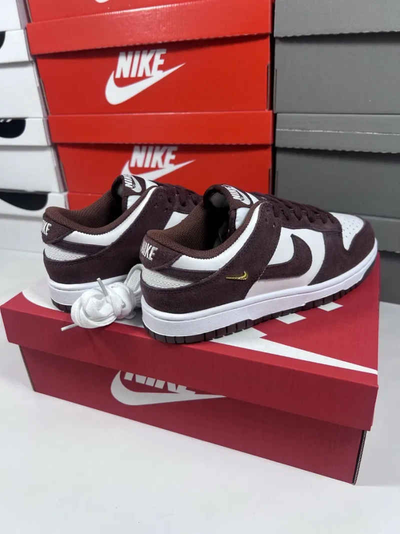 Nike SB Dunk Low Sail Brown жіночі кросівки найк сб данк коричневі — фото 5
