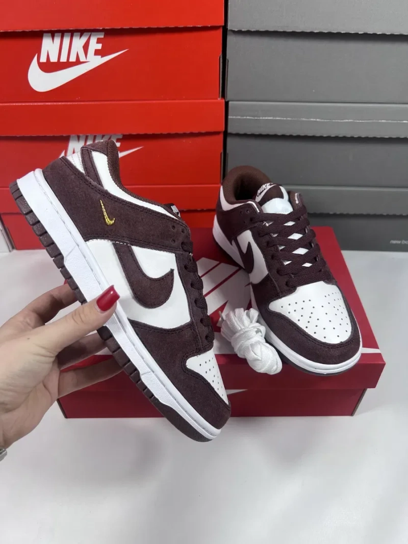 Nike SB Dunk Low Sail Brown жіночі кросівки найк сб данк коричневі — фото 6