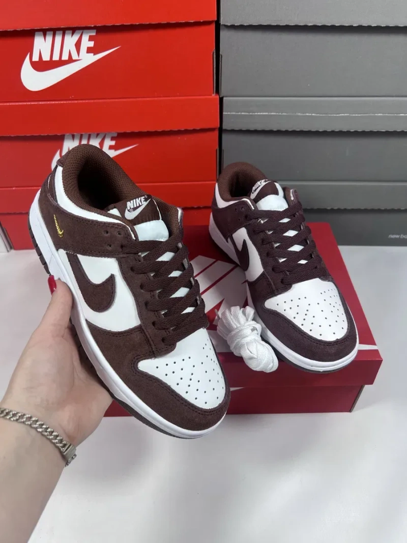 Nike SB Dunk Low Sail Brown жіночі кросівки найк сб данк коричневі — фото 7