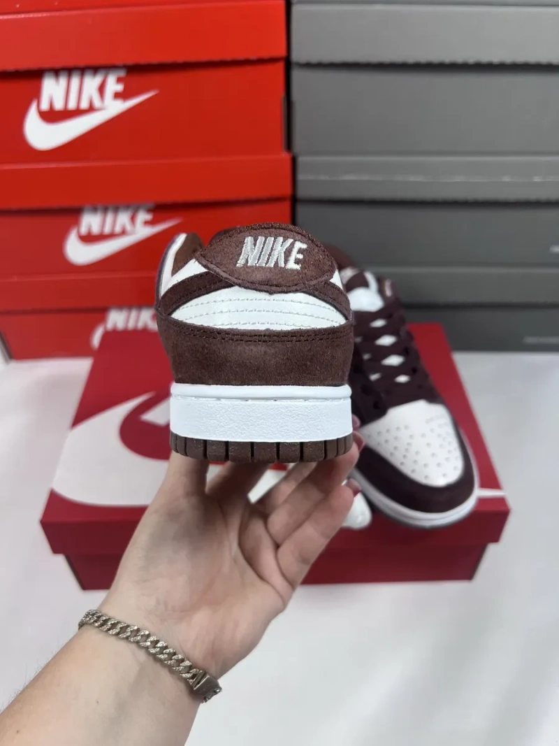 Nike SB Dunk Low Sail Brown жіночі кросівки найк сб данк коричневі — фото 8