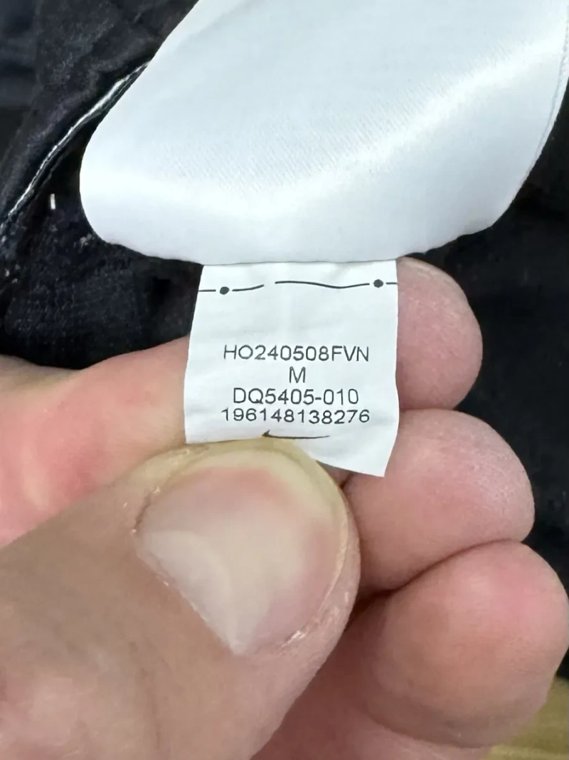 Nike Therma-fit штаны M-L размер спортивные на флисе на манжетах черные — фото 8