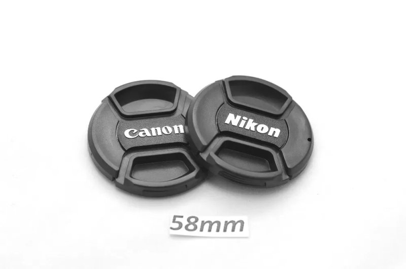 Nikon\Canon Передняя крышка объектива 49 52 55 58 62 67 72 77 82 мм — фото 4