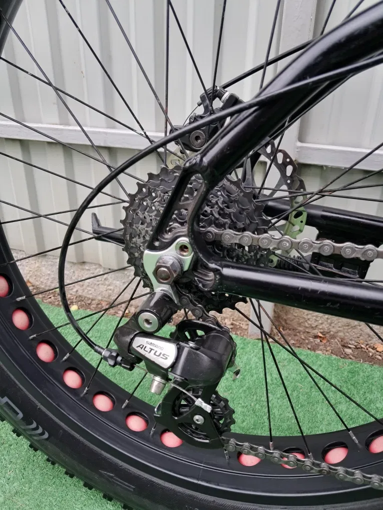 Німецький велосипед Ks Cycling SNW 2458, гірський велосипед, фет байк , fatbike, Shimano Altus Alivio 26 колеса дискові тормоза — фото 3