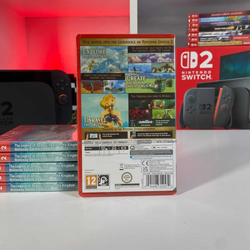 Nintendo Switch 2 The Legend of Zelda Tears of the Kingdom Зельда нова — фото 2