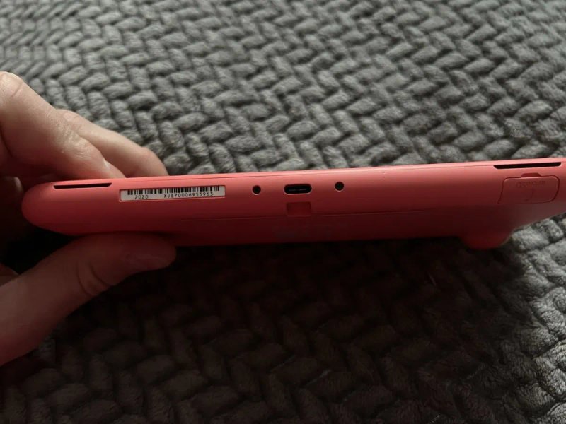 Nintendo Switch lite рожева 128 гб з іграми + чохол — фото 7