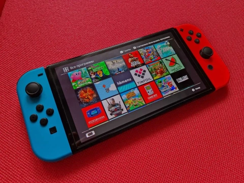 Nintendo switch oled + ігри, кп 128 гб