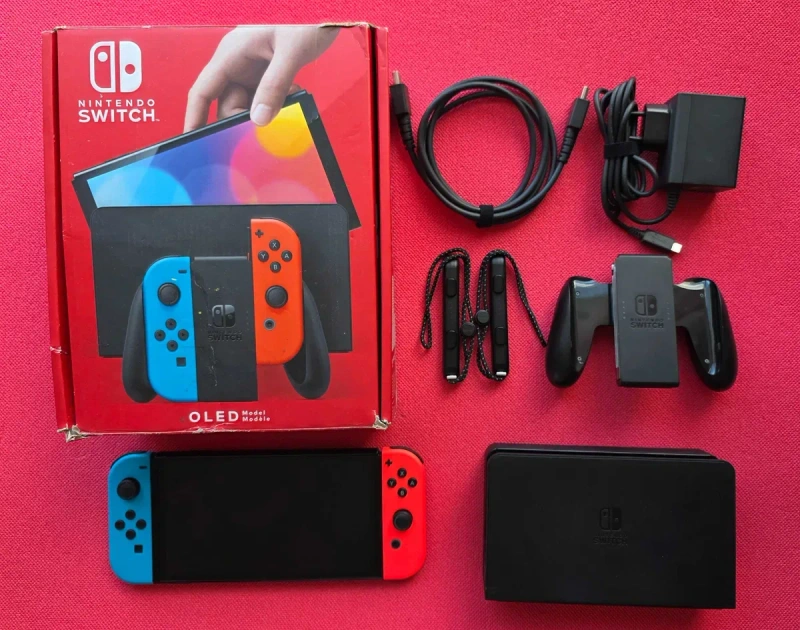 Nintendo switch oled + ігри, кп 128 гб — фото 4