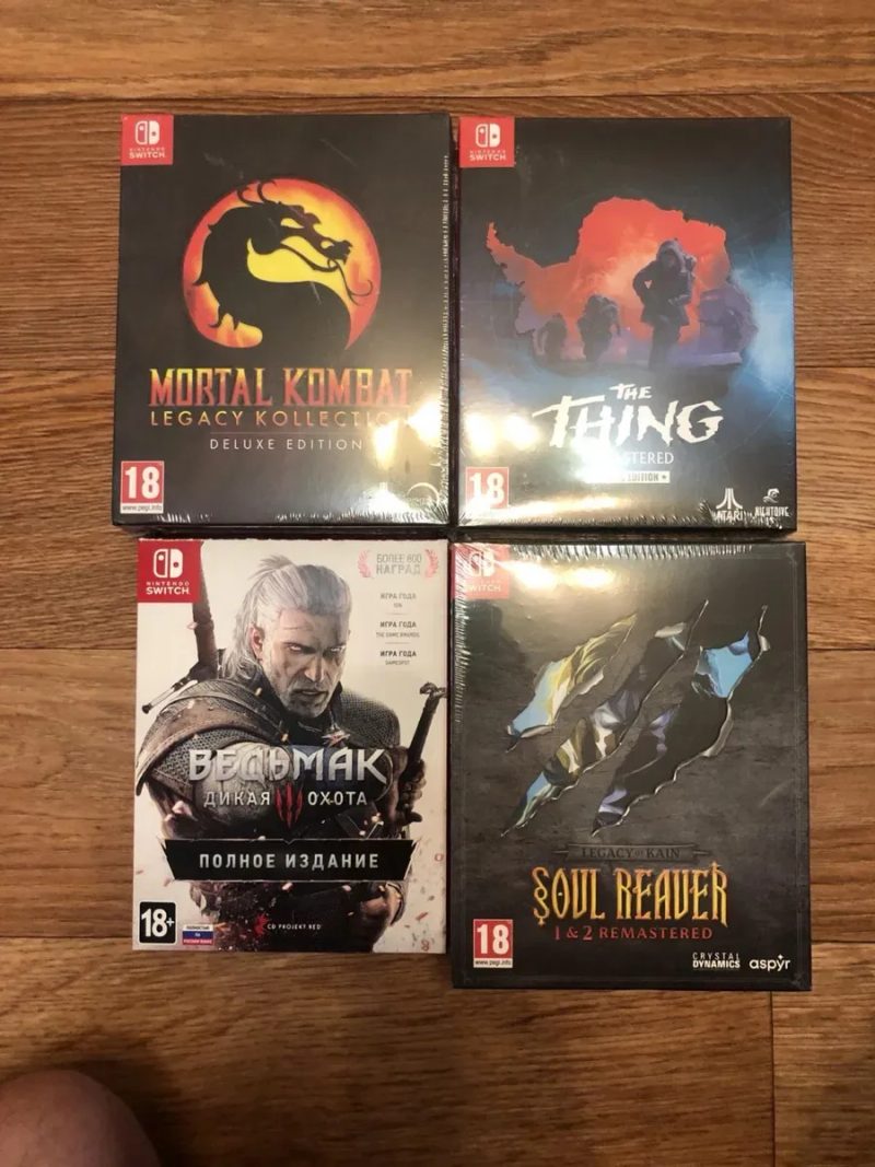 Nintendo Switch: Resident Evil, Thing Legacy of Kain Soul Reaver, Ведьмак Castlevania Stalker Mortal Kombat BloodRayne Hollow Knight Contra Turtles — фото 4