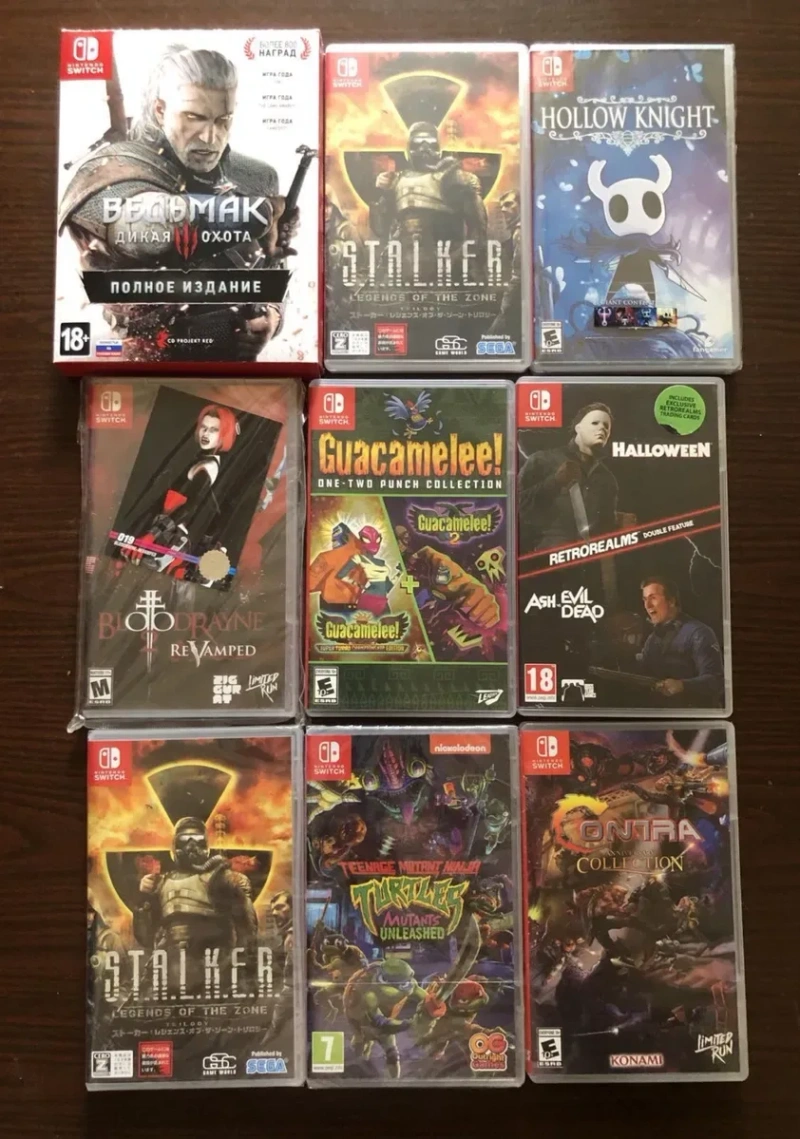 Nintendo Switch: Resident Evil, Ведьмак Дикая Охота, Ghotic FIFA Need for Speed, Assassins Creed Stalker Remnant RDR BloodRayne Zelda Metroid — фото 4