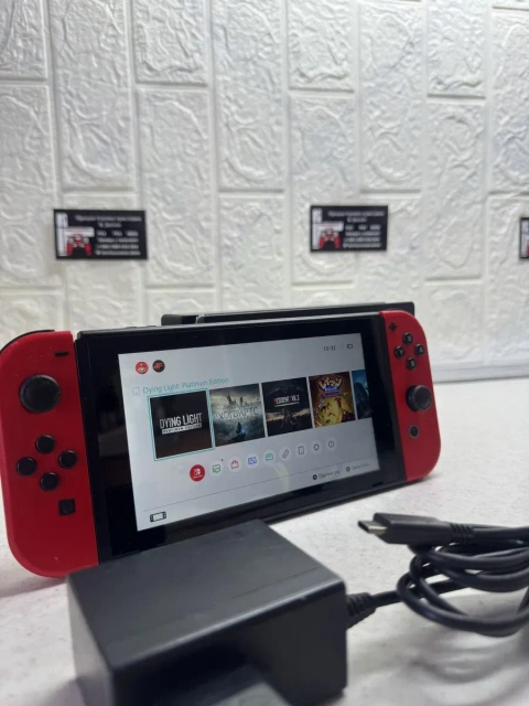 Nintendo Switch V1 25 ІГОР у комплекті. Повний комплект. Mario edition