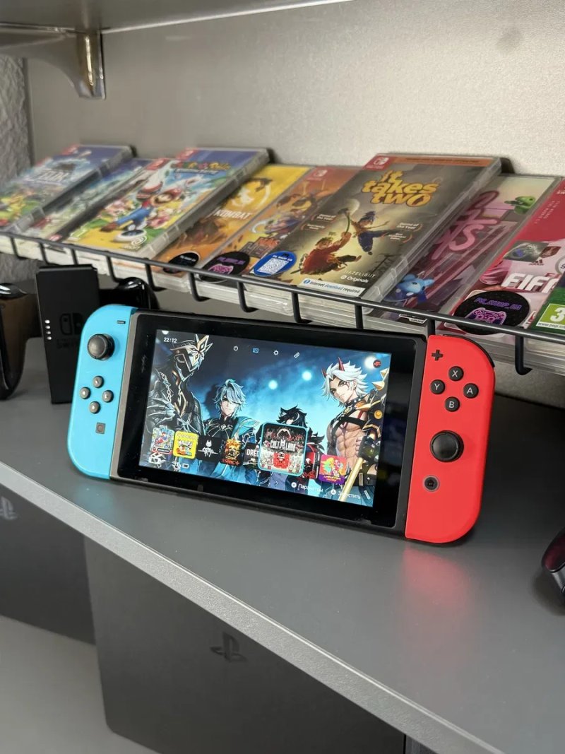 Nintendo Switch V2 з іграми портативна ігрова консоль нінтендо свіч магазин з гарантією — фото 6