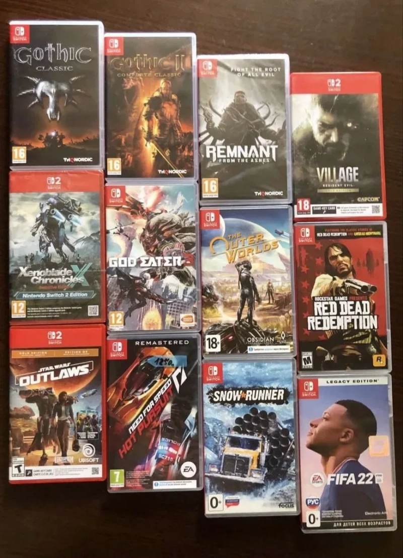 Nintendo Switch: Ведьмак Дикая Охота, Divinity Original Sin, Super Mario Odyssey, Animal Crossing, Disco Elysium Cyberpunk 2077, Red Dead Redemption — фото 6
