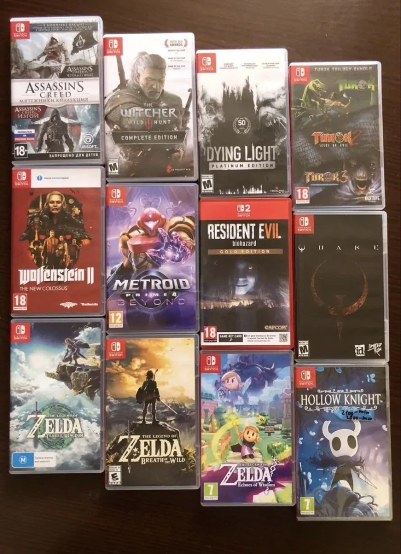 Nintendo Switch: Ведьмак Дикая Охота, Divinity Original Sin, Super Mario Odyssey, Animal Crossing, Disco Elysium Cyberpunk 2077, Red Dead Redemption — фото 8