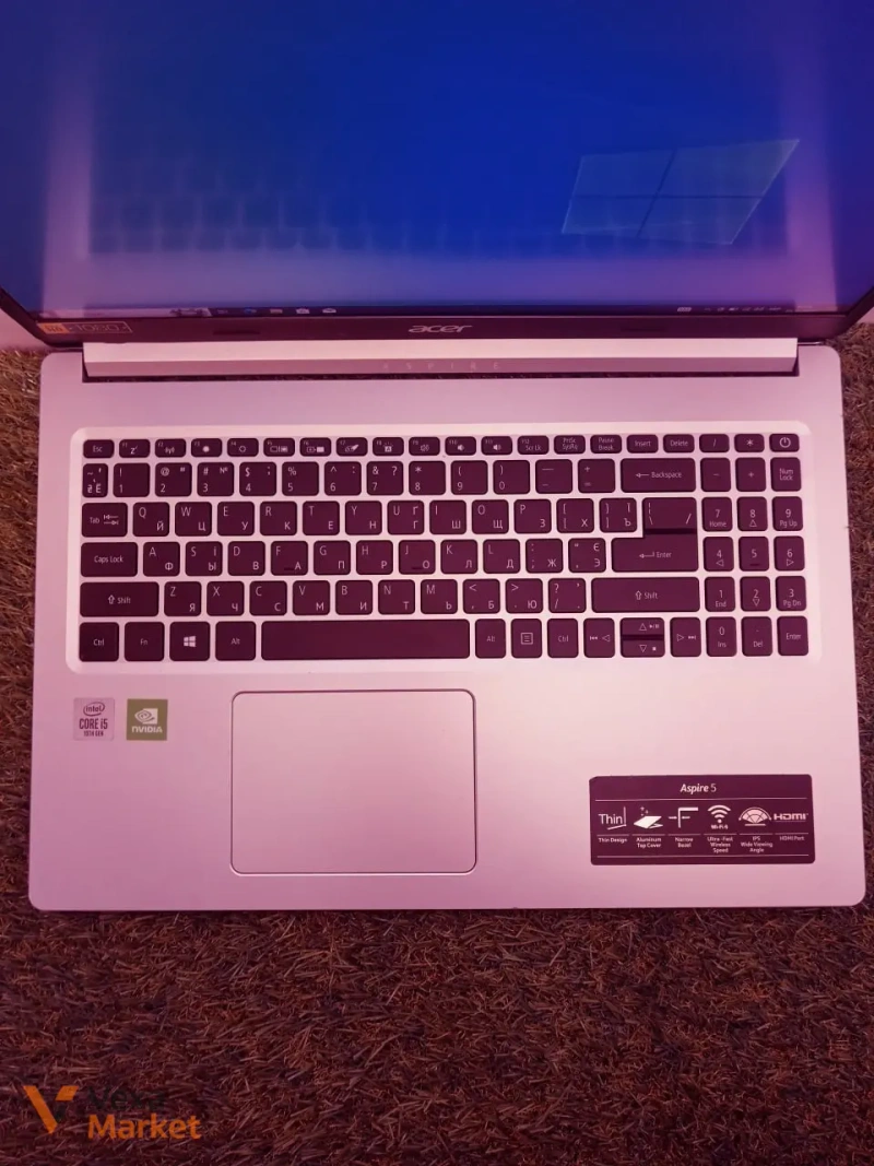 Ноутбук Acer Aspire 5 Intel Core i5 10-го покоління, 20 ГБ RAM, 240 ГБ SSD, NVIDIA GeForce MX350 — фото 4