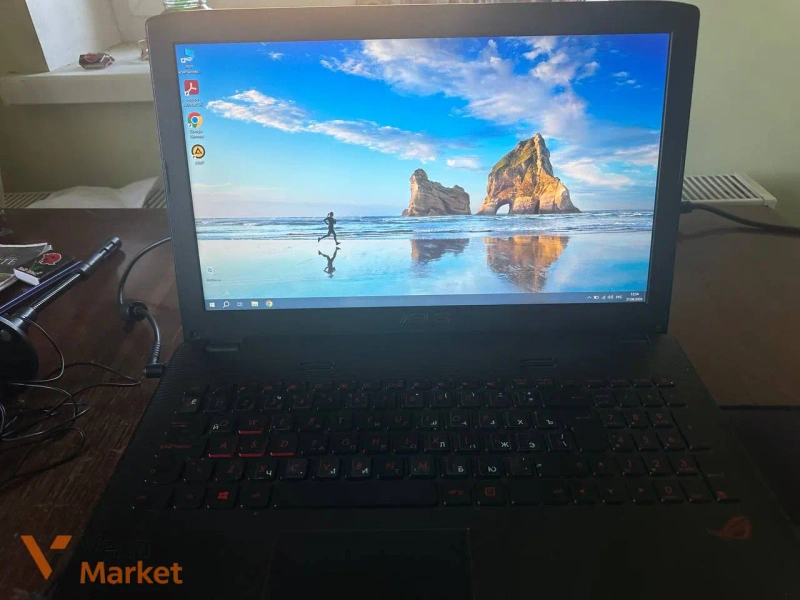 Ноутбук Asus Rog Intel Core i7-6700HQ, 16GB RAM, NVIDIA GeForce GTX 960M, 1.2TB SSD/HDD