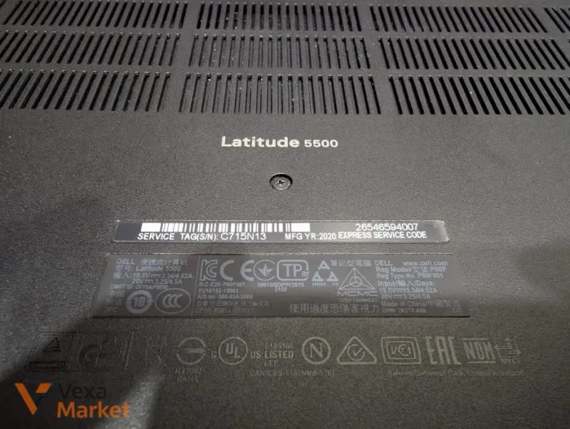 Ноутбук Dell Latitude 5500 i5-8365U/16GB RAM/SSD 512GB — фото 6