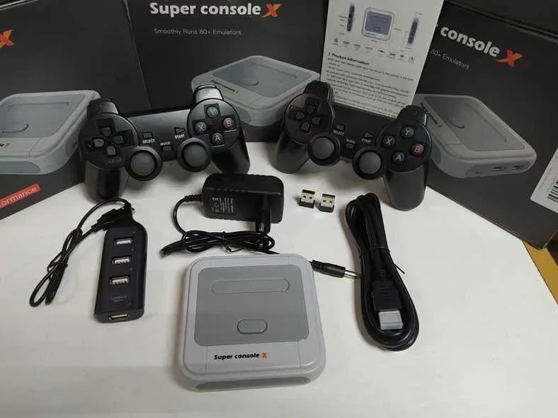 ‼️НОВА‼️Ігрова Ретро Приставка Play Station 1  Sony PSP на 128 ГБ пам'яті Super Console X на 95000 ігор Денди Сега Nintendo NES Супер Марио Танчики — фото 2