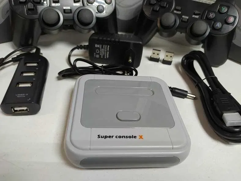 ‼️НОВА‼️Ігрова Ретро Приставка Play Station 1  Sony PSP на 128 ГБ пам'яті Super Console X на 95000 ігор Денди Сега Nintendo NES Супер Марио Танчики — фото 3
