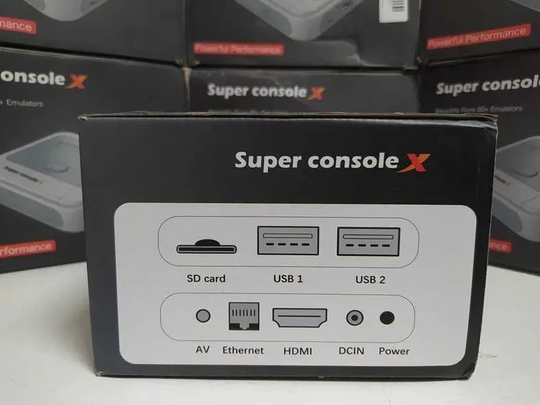 ‼️НОВА‼️Ігрова Ретро Приставка Super Console X на 90000 ігор PlayStation 1 PSP Dendy Nintendo Денди Супер Марио Сега Нінтендо Game Boy Танчики — фото 2