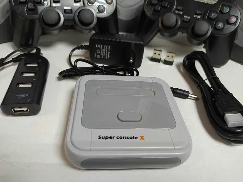 ‼️НОВА‼️Ігрова Ретро Приставка Super Console X на 90000 ігор PlayStation 1 PSP Dendy Nintendo Денди Супер Марио Сега Нінтендо Game Boy Танчики — фото 4